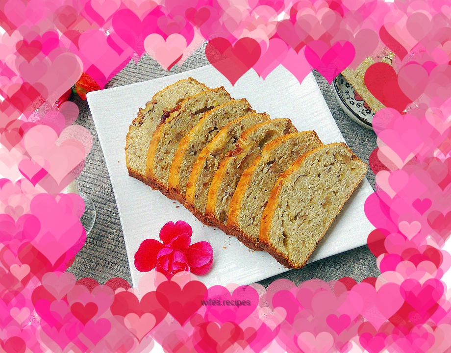 Banana Walnut Pound Cake