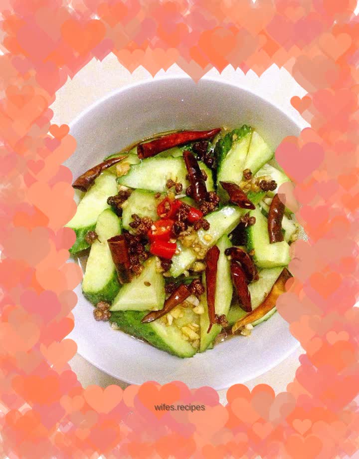 Refreshing mixed cucumber