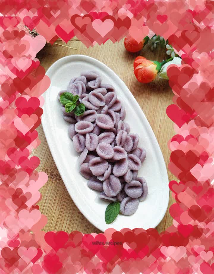 Purple Sweet Potato Cat Ears
