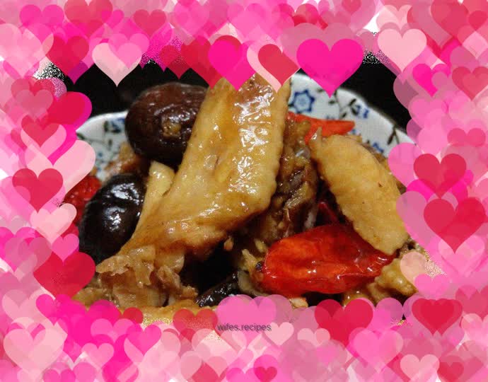 Steamed Chicken with Mushrooms