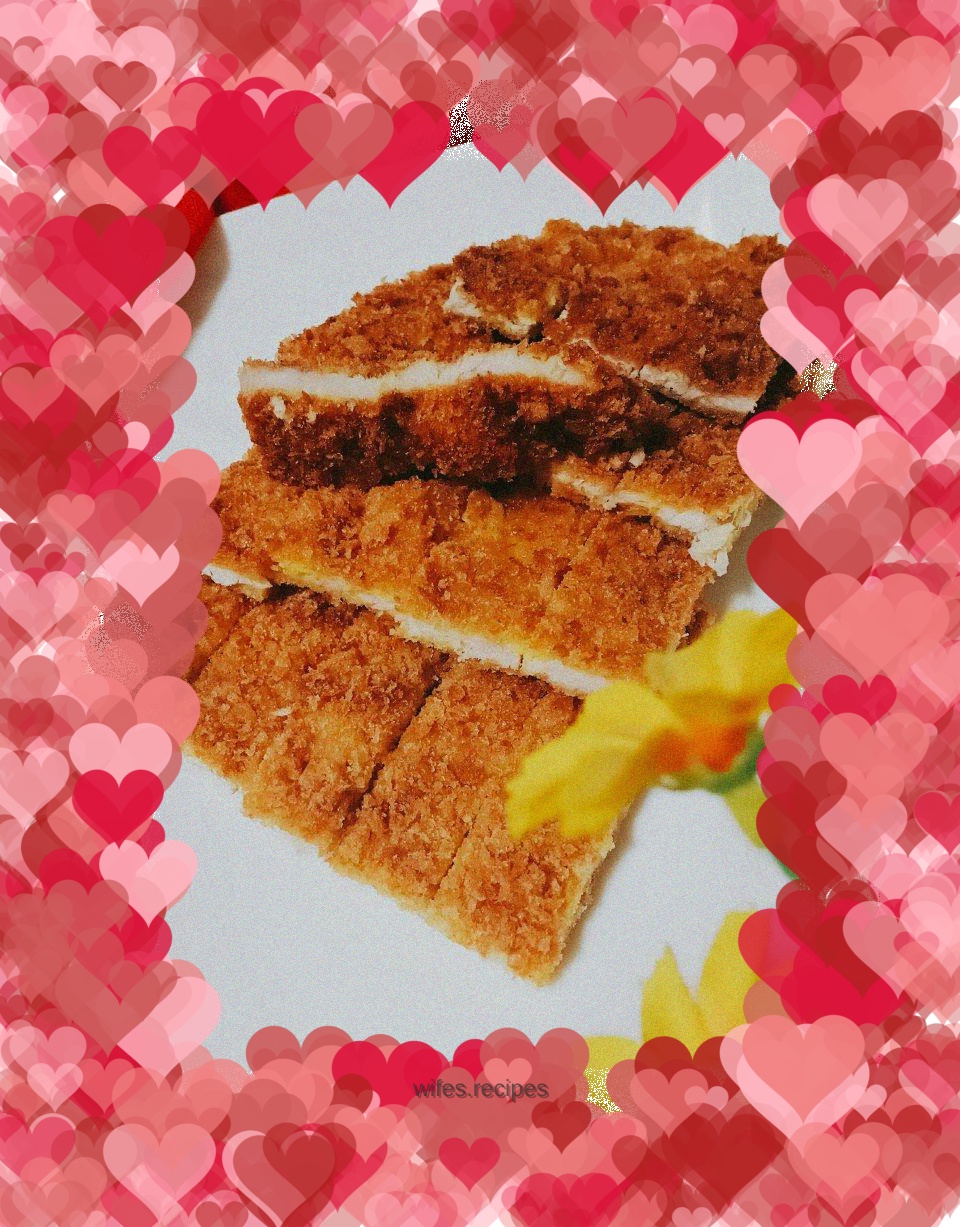 Fried pork cutlet