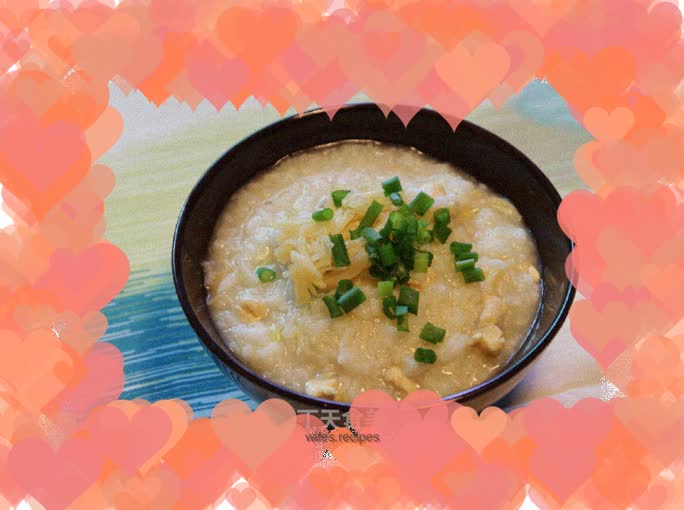 Private Kitchen--[Scallop Chicken Porridge]