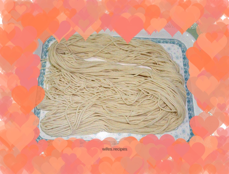 Homemade noodles