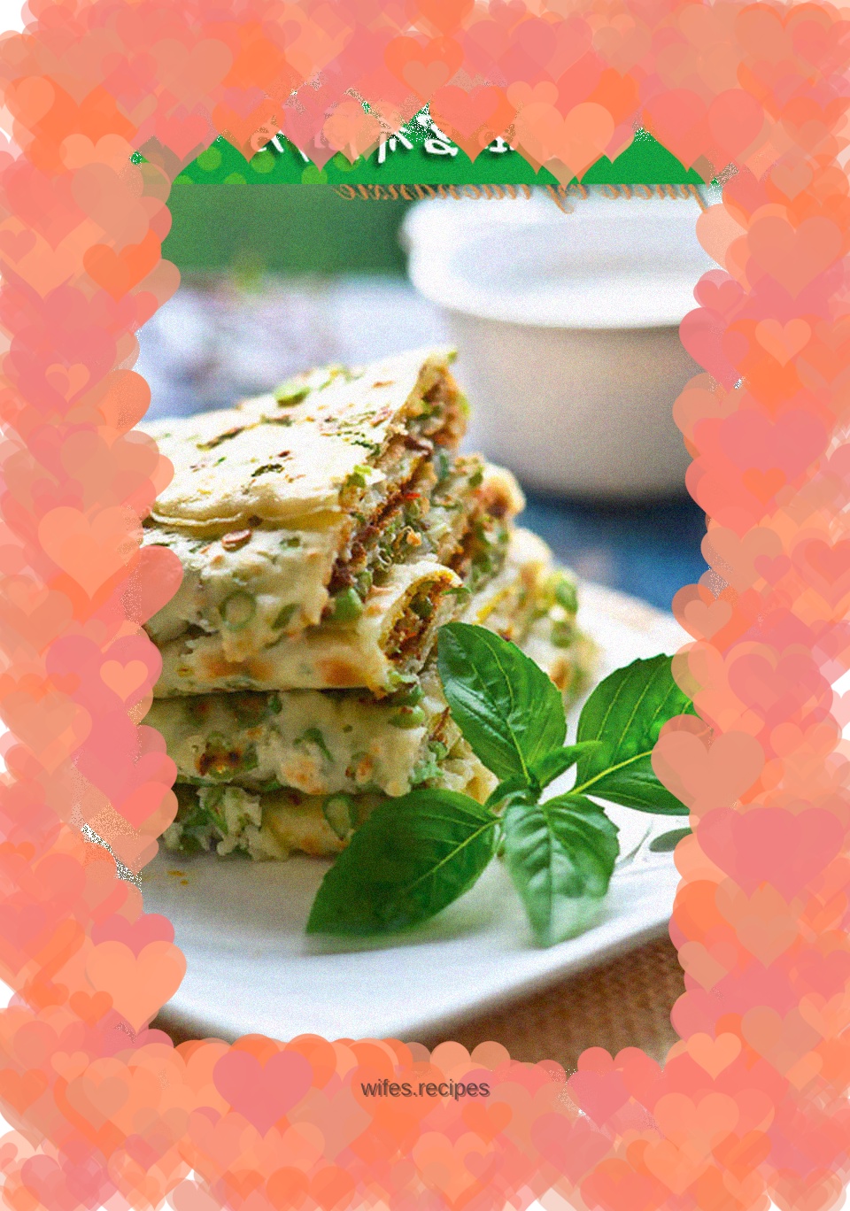 Vegetable egg pancake