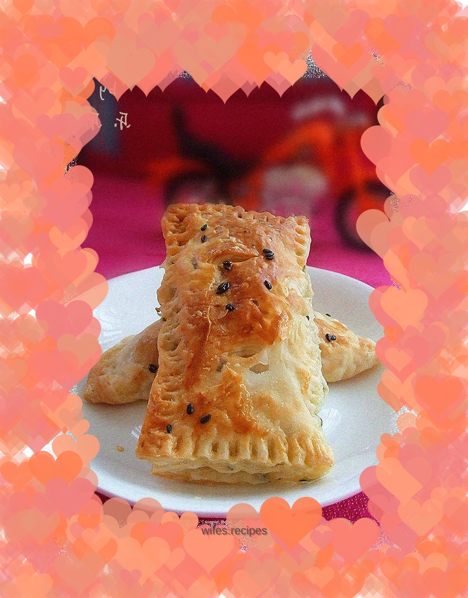 Flying cake version of shredded radish cake