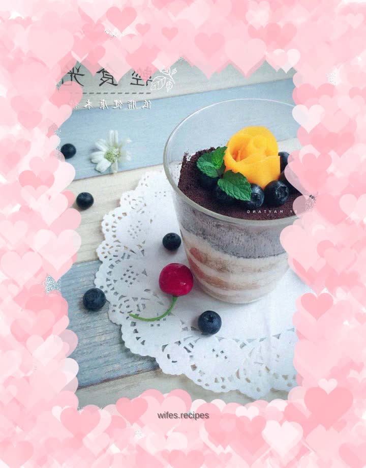 Low-fat healthy wood bran cup