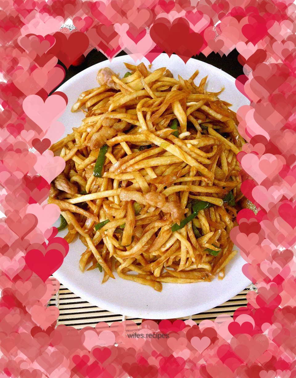 Shredded Wild Rice Pork