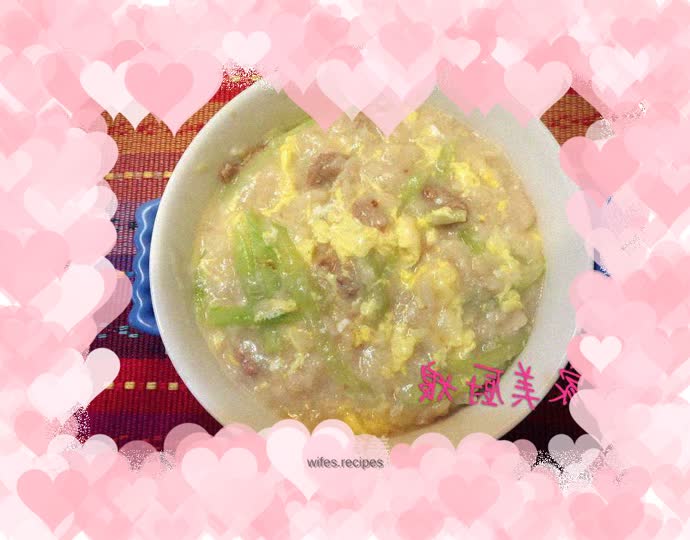 Pork pimple soup, cucumber pimple soup