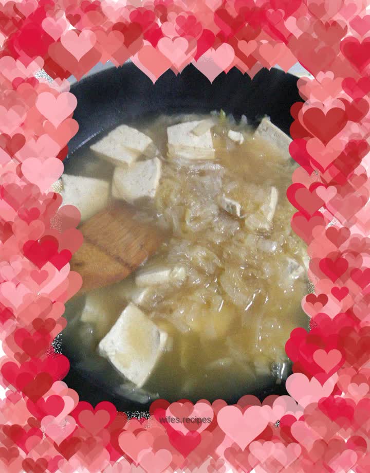 Jade White Jade Soup (Sauerkraut and Tofu Soup)