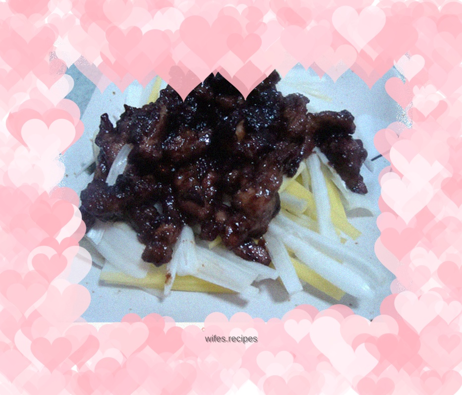 Shredded Pork with Beijing Sauce