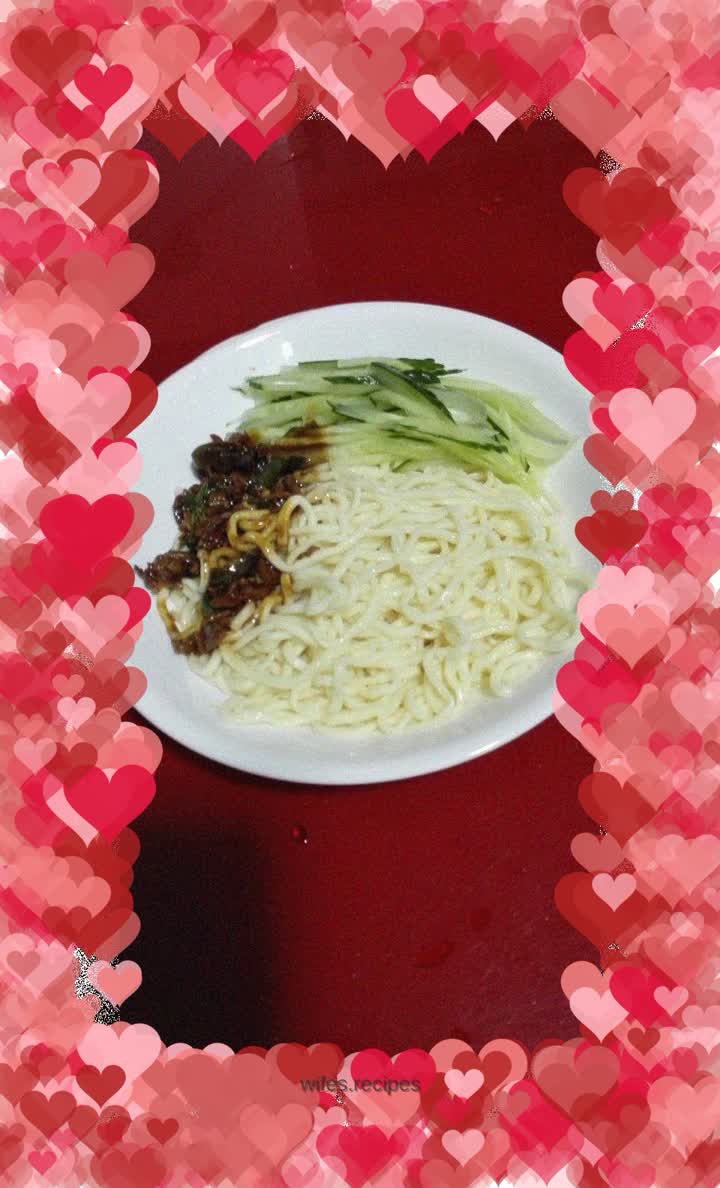Braised noodles