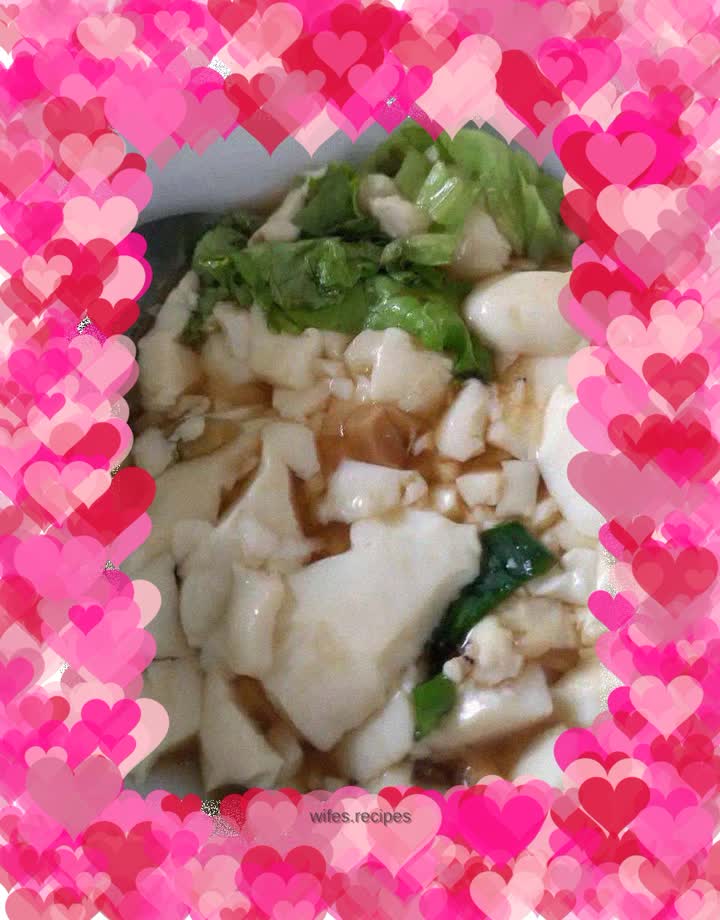 White jade tofu brain