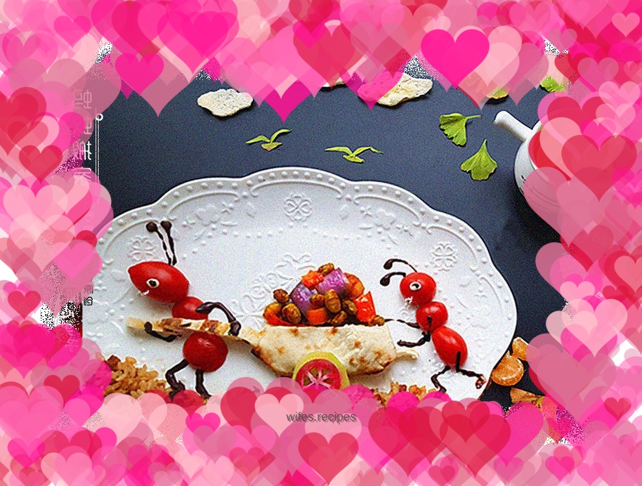 Ant Moving Children’s Fun Meal