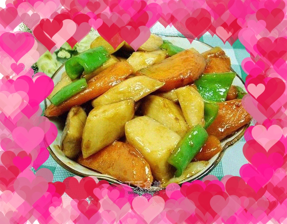 Home-cooked side dishes - Pleurotus eryngii in oyster sauce
