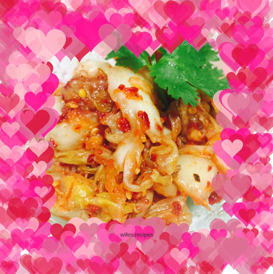 Delicious Spicy Cabbage
