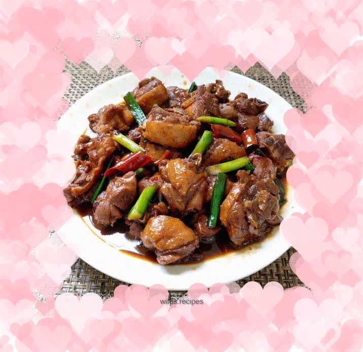 Braised duck with soy sauce