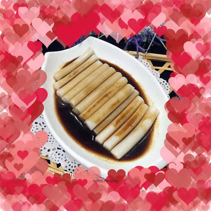 Brown sugar finger rice cake