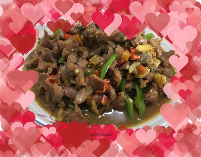 Spicy Chicken Gizzards