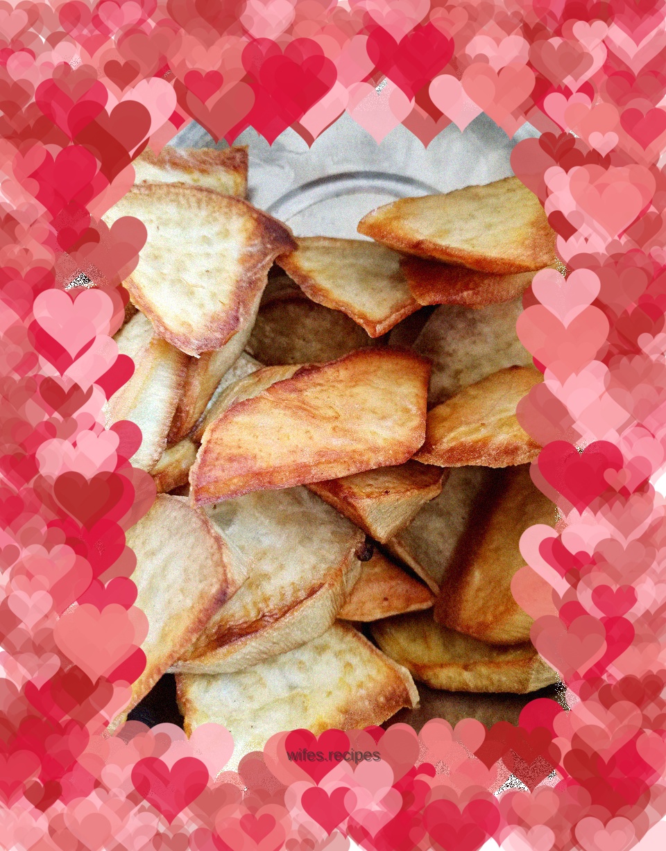 Fried sweet potato wedges and shredded sweet potato
