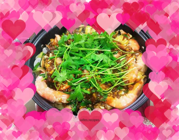 Seafood hotpot