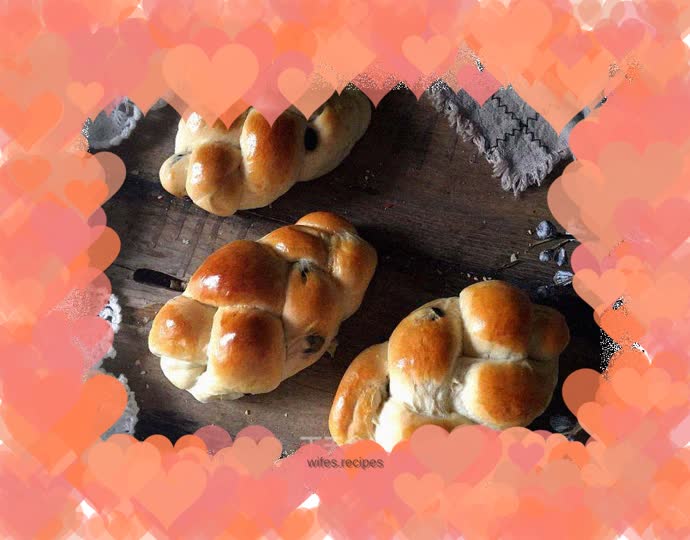 Three-strand braid package