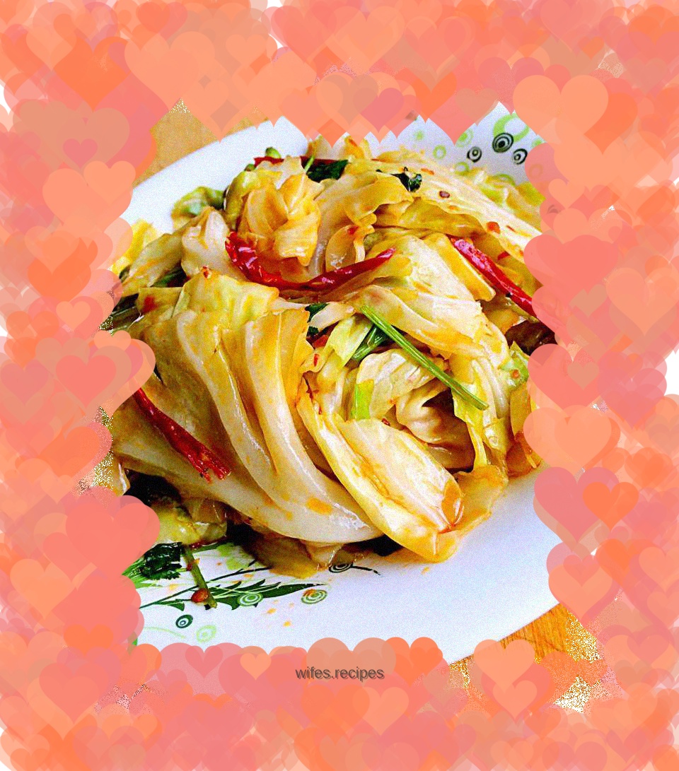 Spicy Stir-fried Cabbage