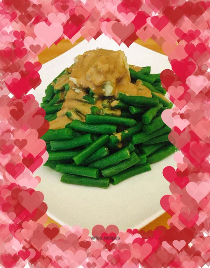 Cowpeas in Sesame Sauce (Long Beans)