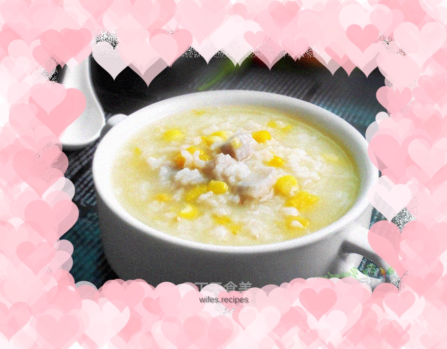Taro and sweet potato porridge