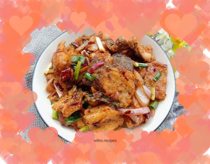 Spicy black fish bone