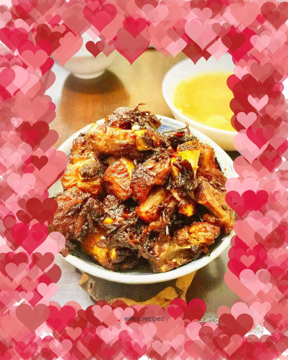 Baked Pork Ribs with Tangerine Peel