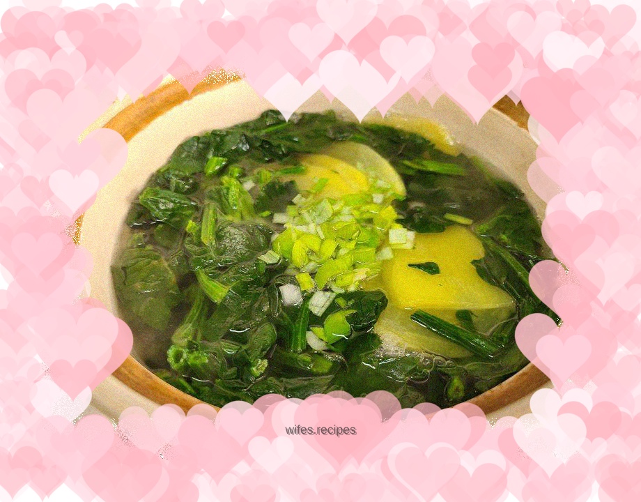 Potato and Spinach Soup
