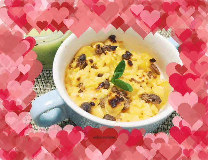 Baked sweet potatoes with cheese - so delicious that it has no friends