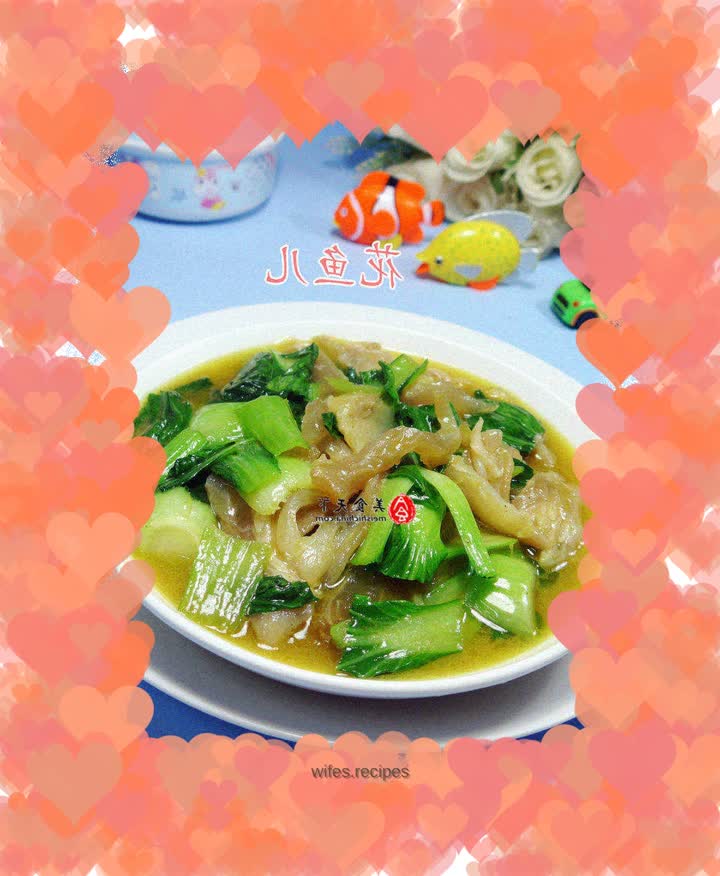 Curry beef tendon and stir-fried vegetables