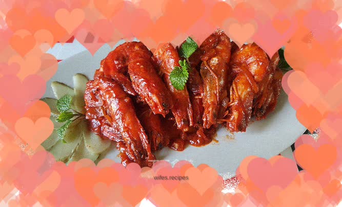 Prawns in Tomato Sauce