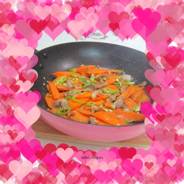 Lean carrot slices