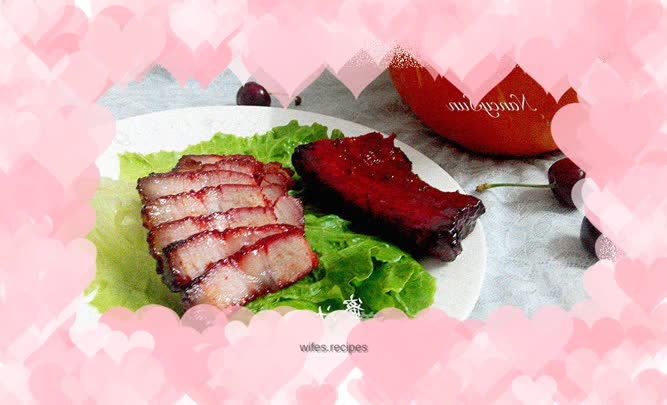 Homemade honey sauce - honey barbecued pork