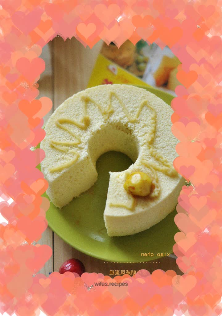 Mont Blanc Chiffon Cake