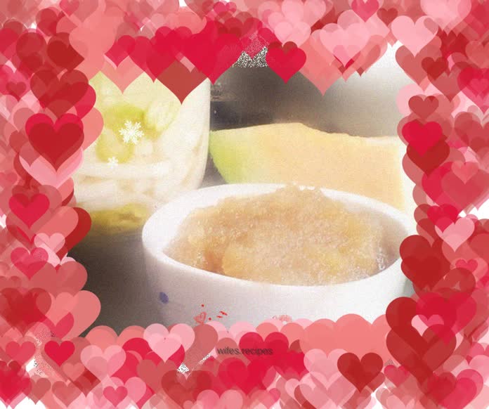 Waste utilization - apple jam