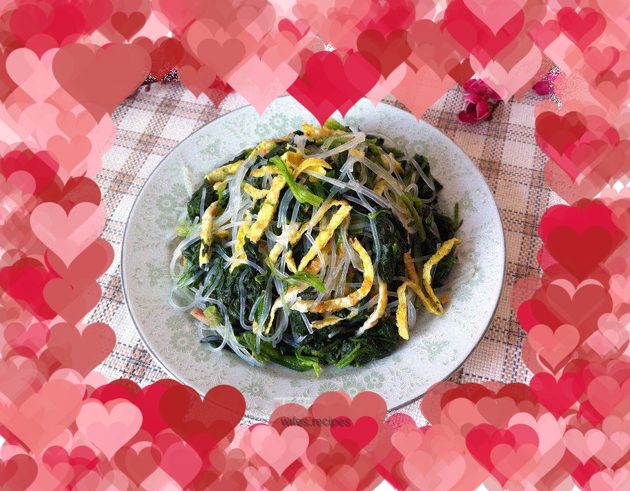 Spinach salad