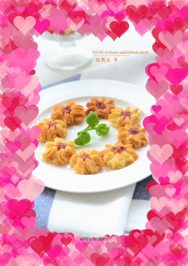 Chrysanthemum cookies