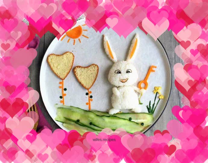 Cute Rabbit Rice Ball