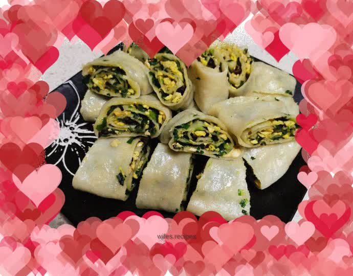 Shaanxi farm vegetable rolls