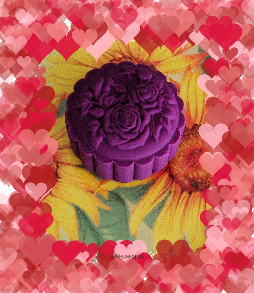 Dazzling Purple Sweet Potato Cake