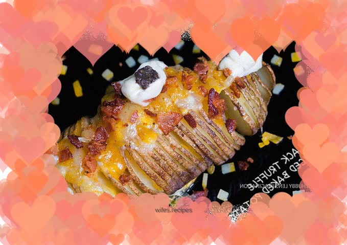 Black Truffle Baked Potatoes