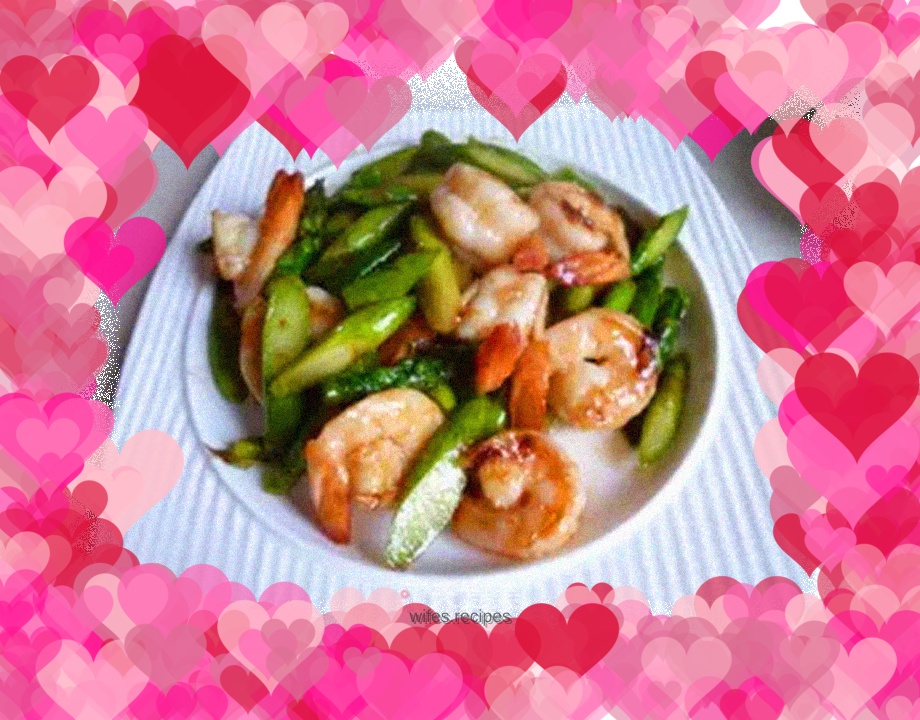 Asparagus and Shrimp