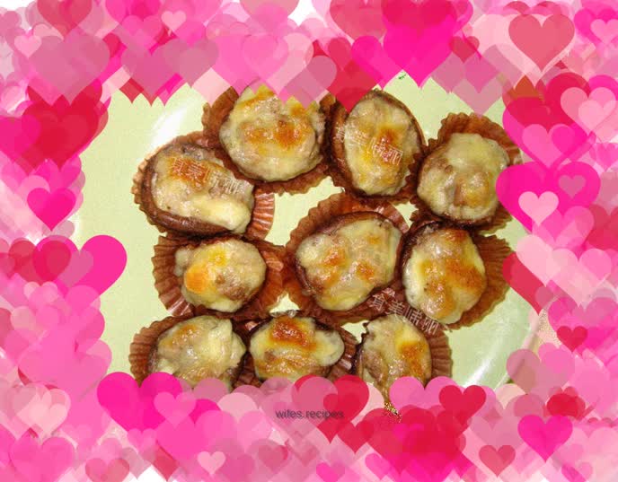 Beef cheese mushrooms