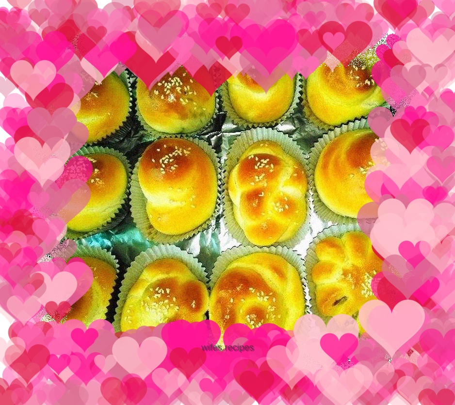 Honey bean floret bread