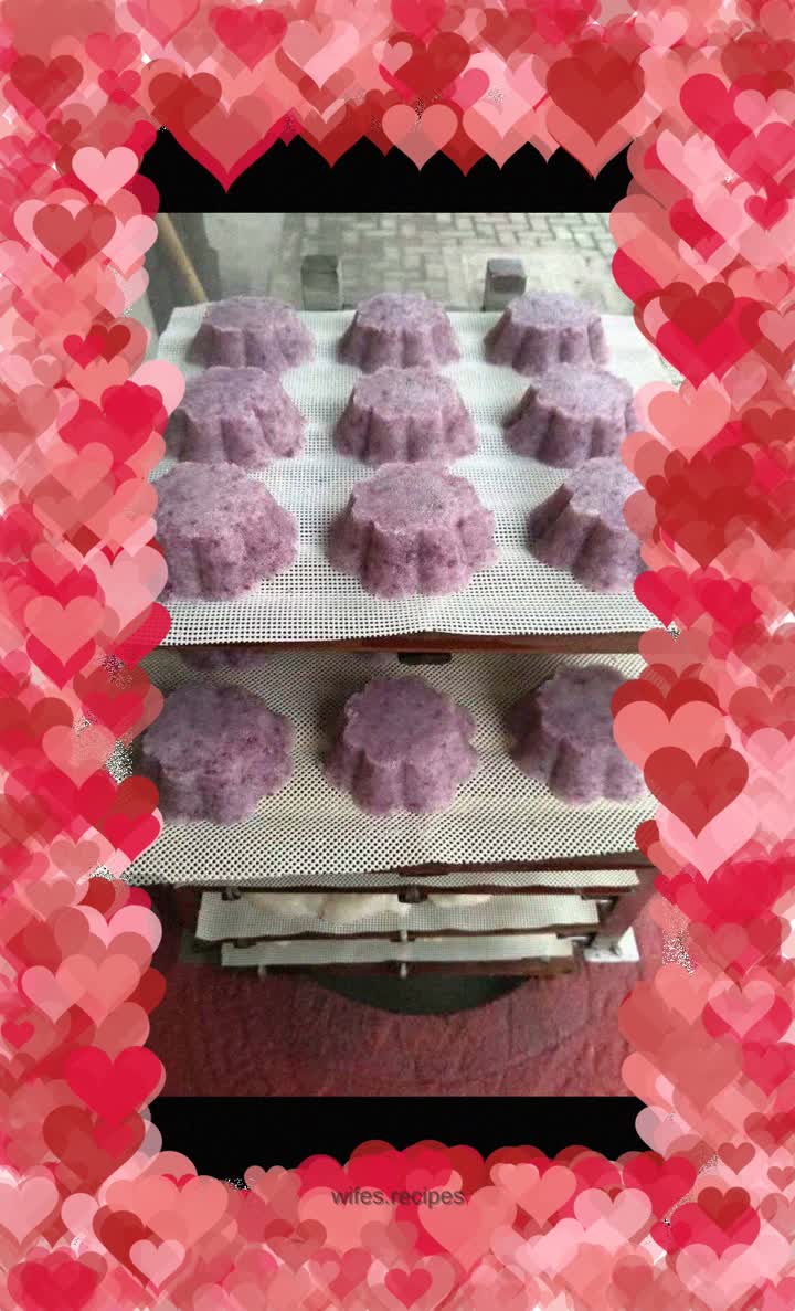 Purple sweet potato snacks
