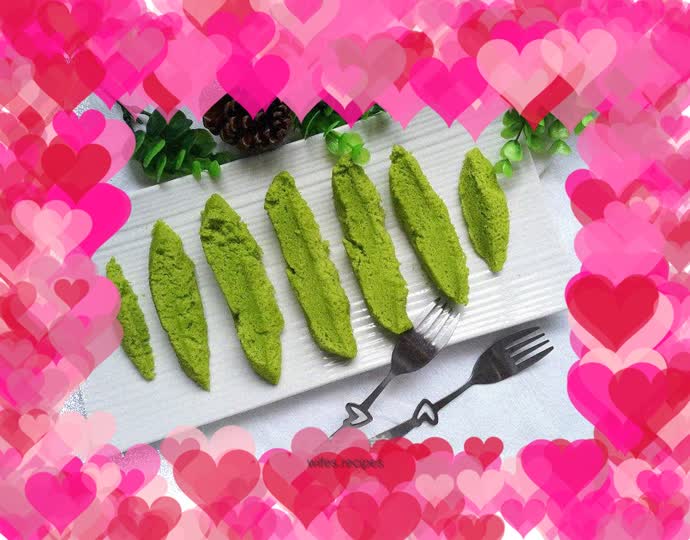 Steamed Spinach Cake