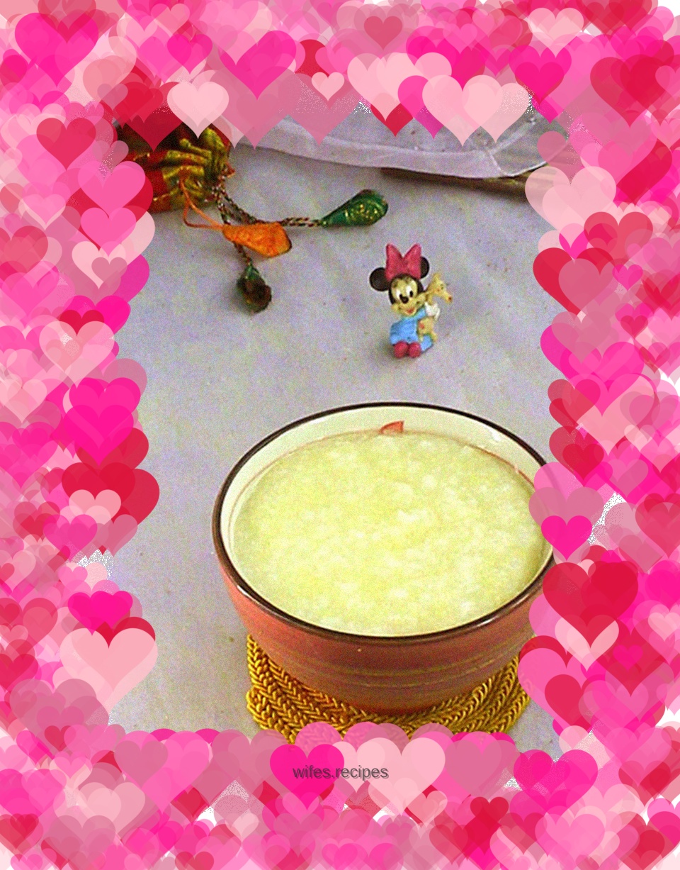 Two rice porridge